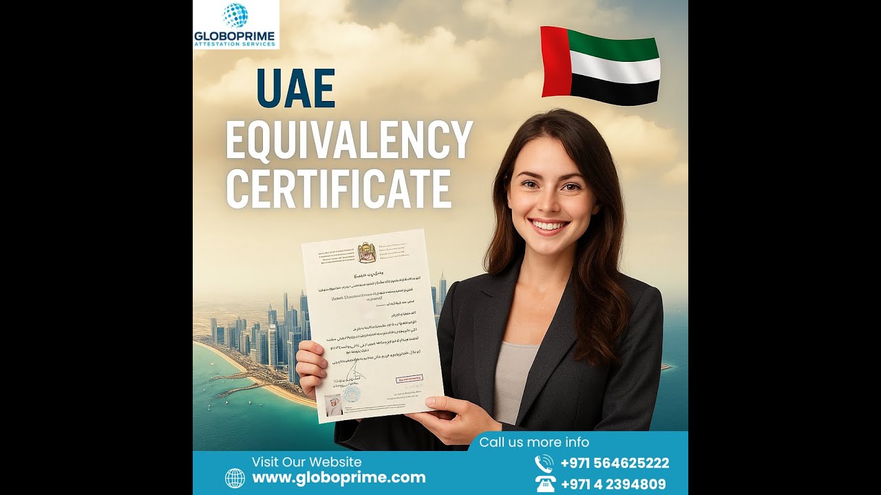 Client testimonial video thumbnail for UAE Equivalency Certificate and MOE degree recognition services