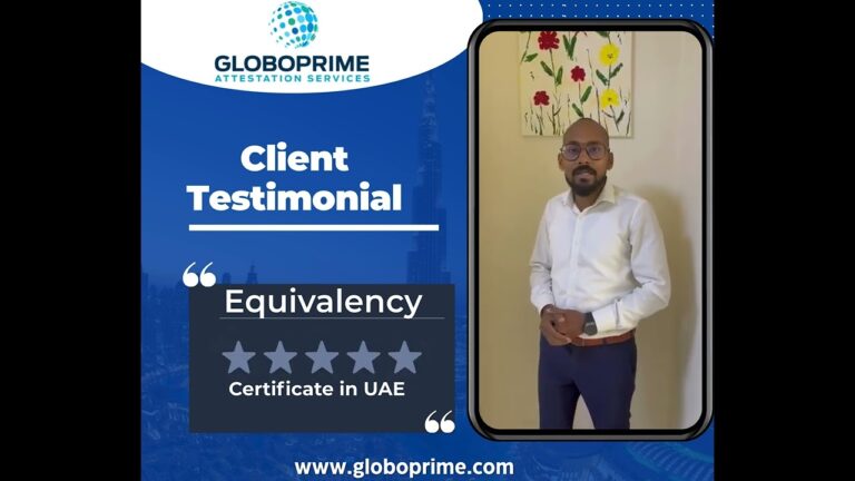 Degree Equivalency Certificate UAE